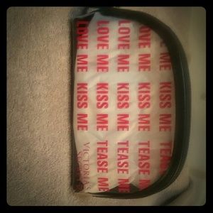 Victoria Secret clear makeup bag